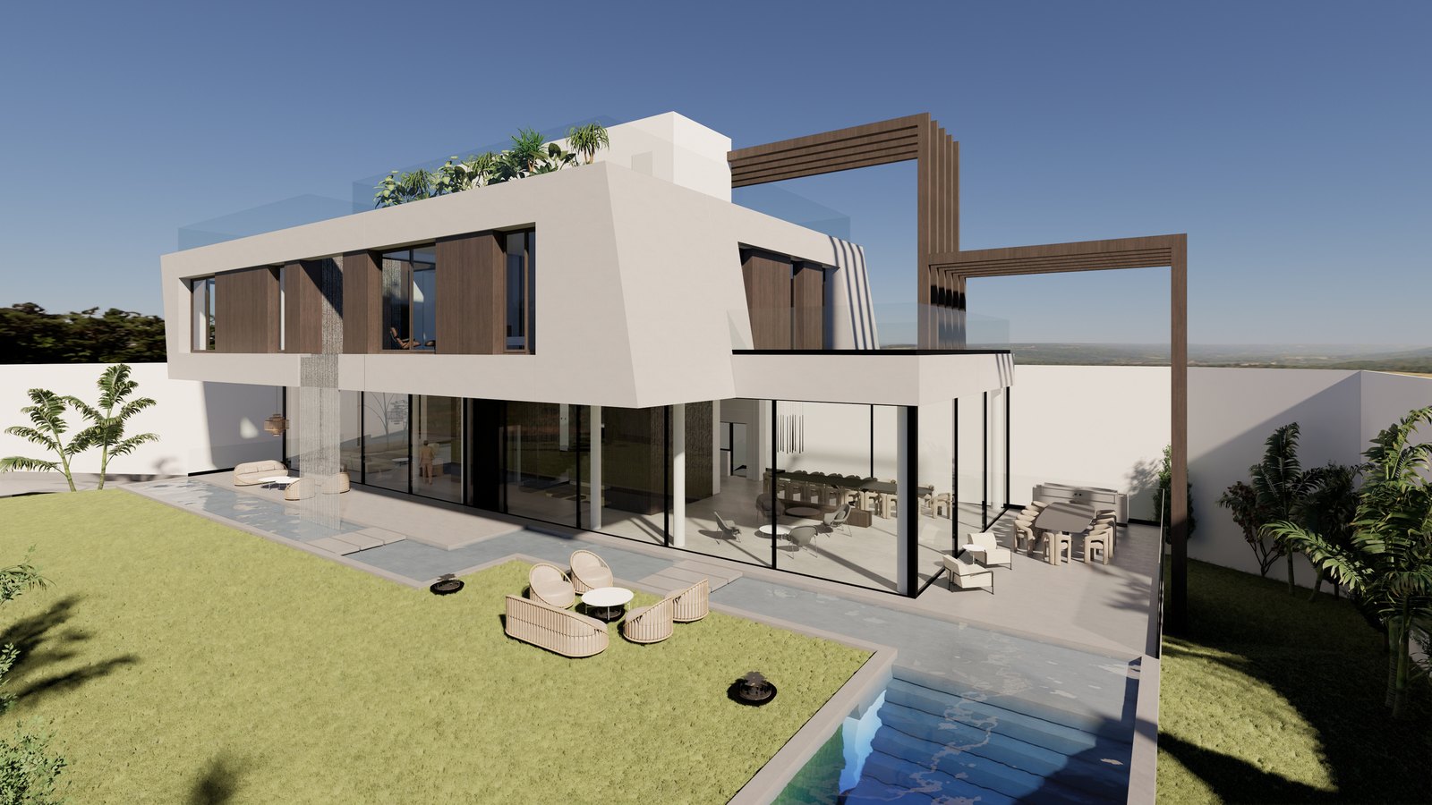 Château de obra nueva en Conde de Orgaz, Madrid — Horlux Homes — 2